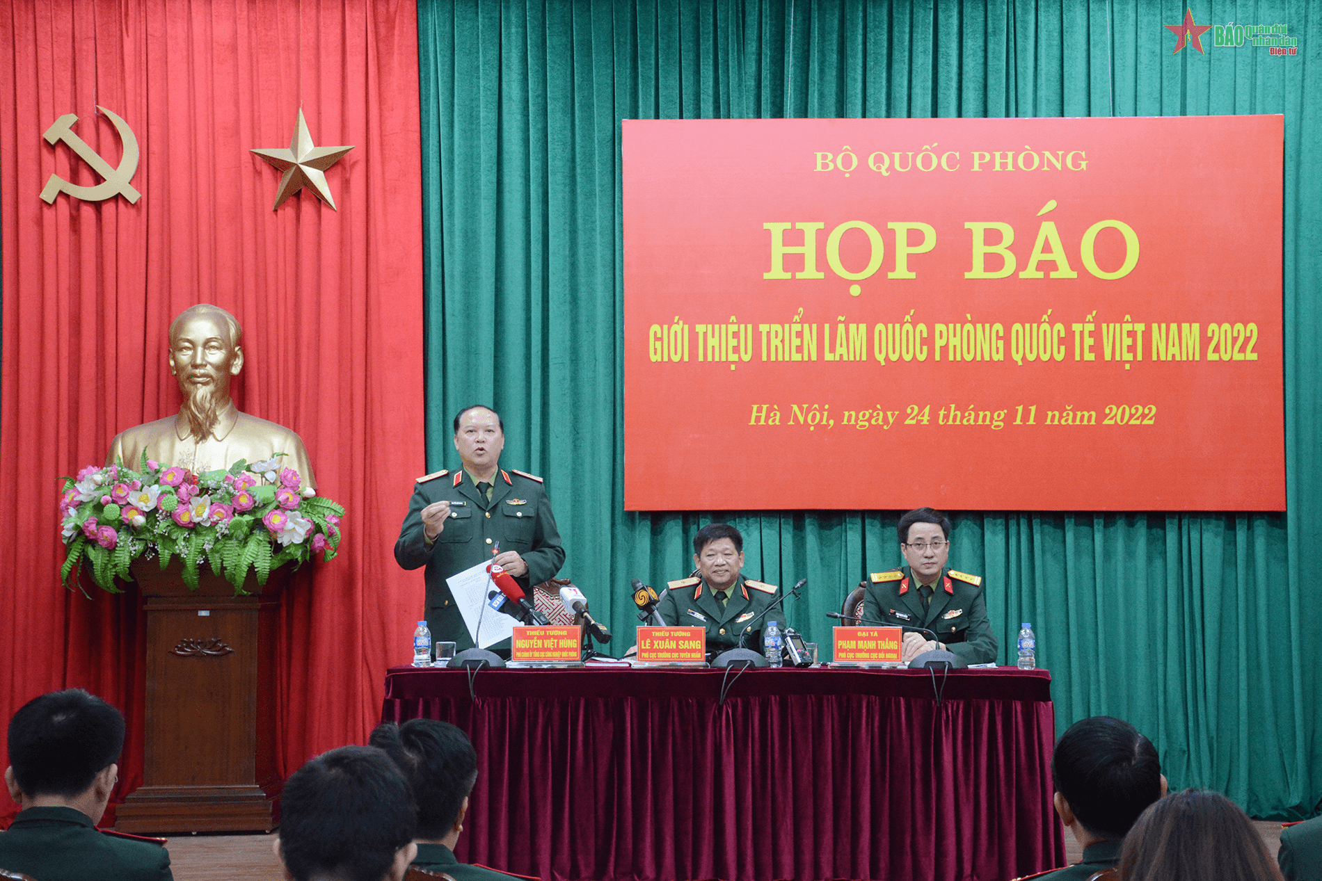 Triển lãm Quốc phòng quốc tế Việt Nam 2022 sẽ diễn ra từ ngày 8 đến 10-12