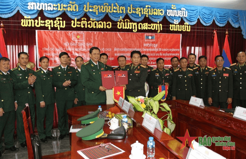 Hội đàm giao ban công tác quản lý bảo vệ biên giới lần thứ 14
