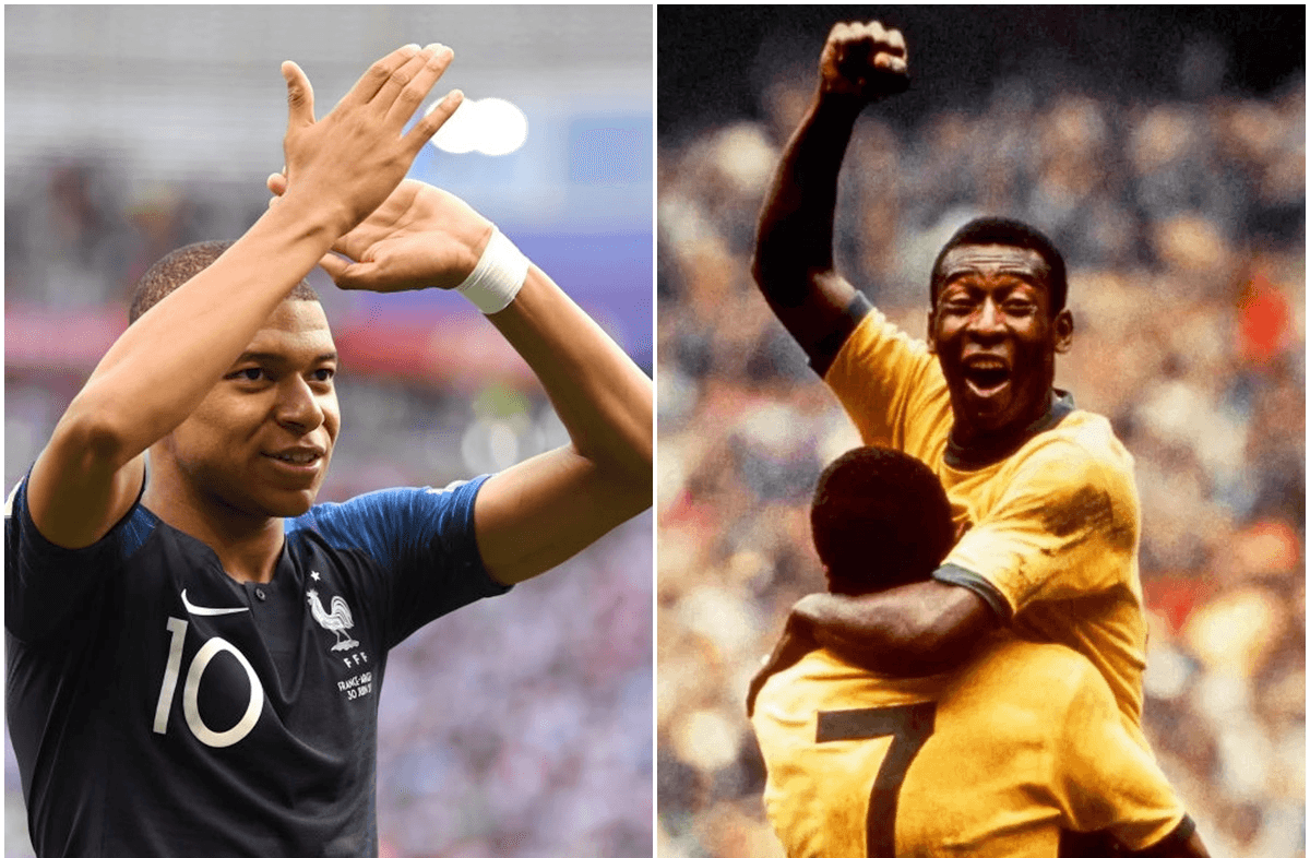 Liệu Mbappe có trở thành “người kế vị” huyền thoại Pele?