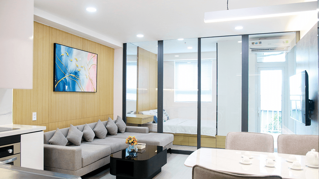 Cận cảnh nhà mẫu dự án căn hộ dưới 1,35 tỷ đồng tại TP Dĩ An