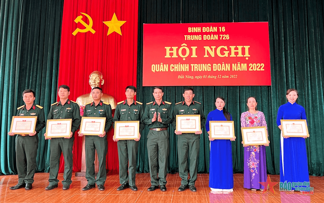 Hội nghị Quân chính Trung đoàn 726, Binh đoàn 16