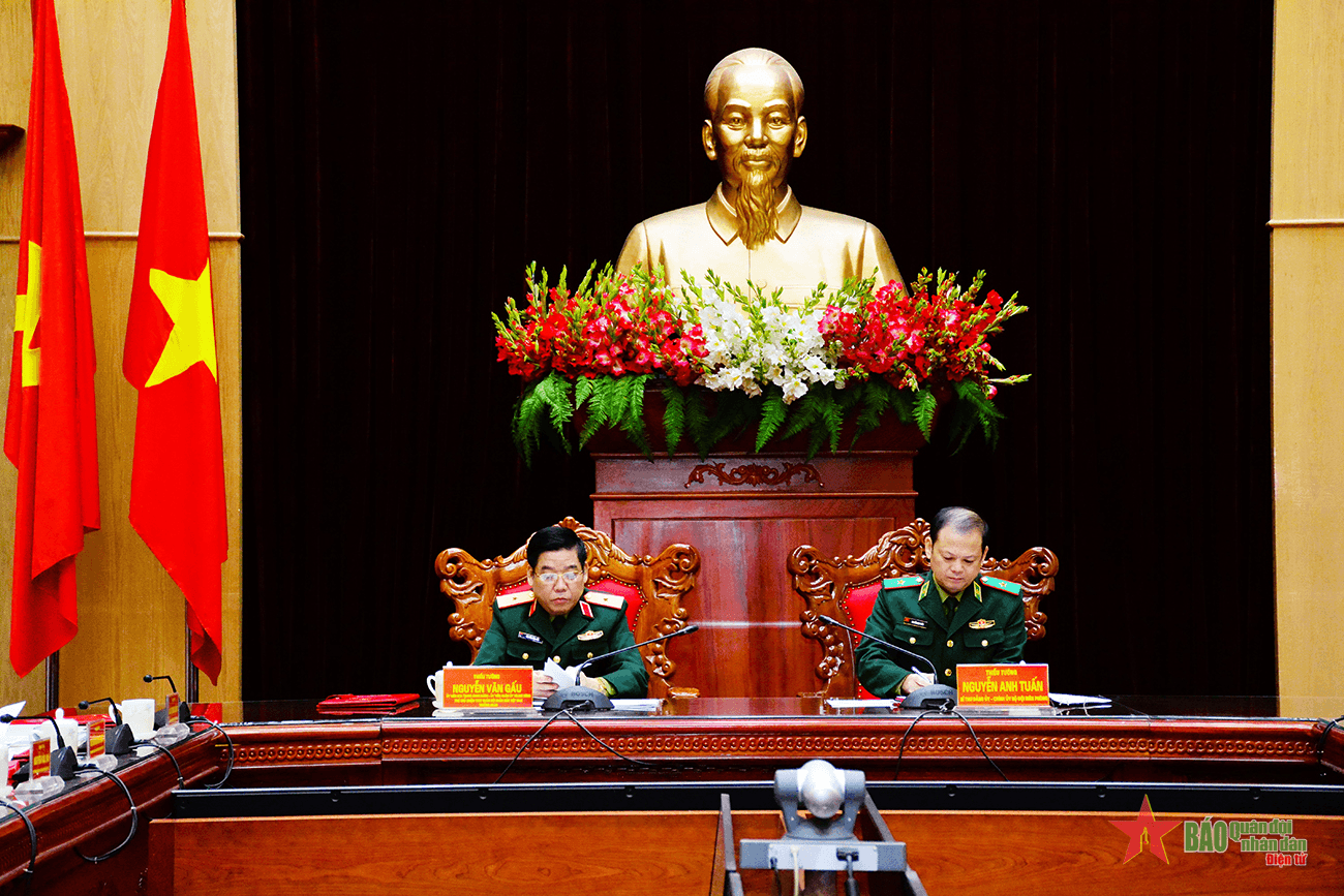 Ban Thường vụ Đảng ủy Bộ đội Biên phòng kiểm điểm tự phê bình và phê bình năm 2022