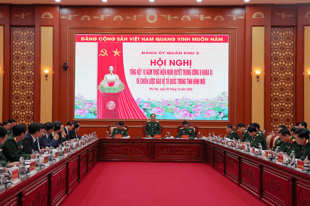 Quân khu 2 tổng kết 10 năm thực hiện Nghị quyết Trung ương 8 (Khóa XI)