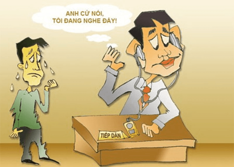Góp ý thực tâm, tiếp thu thực chất