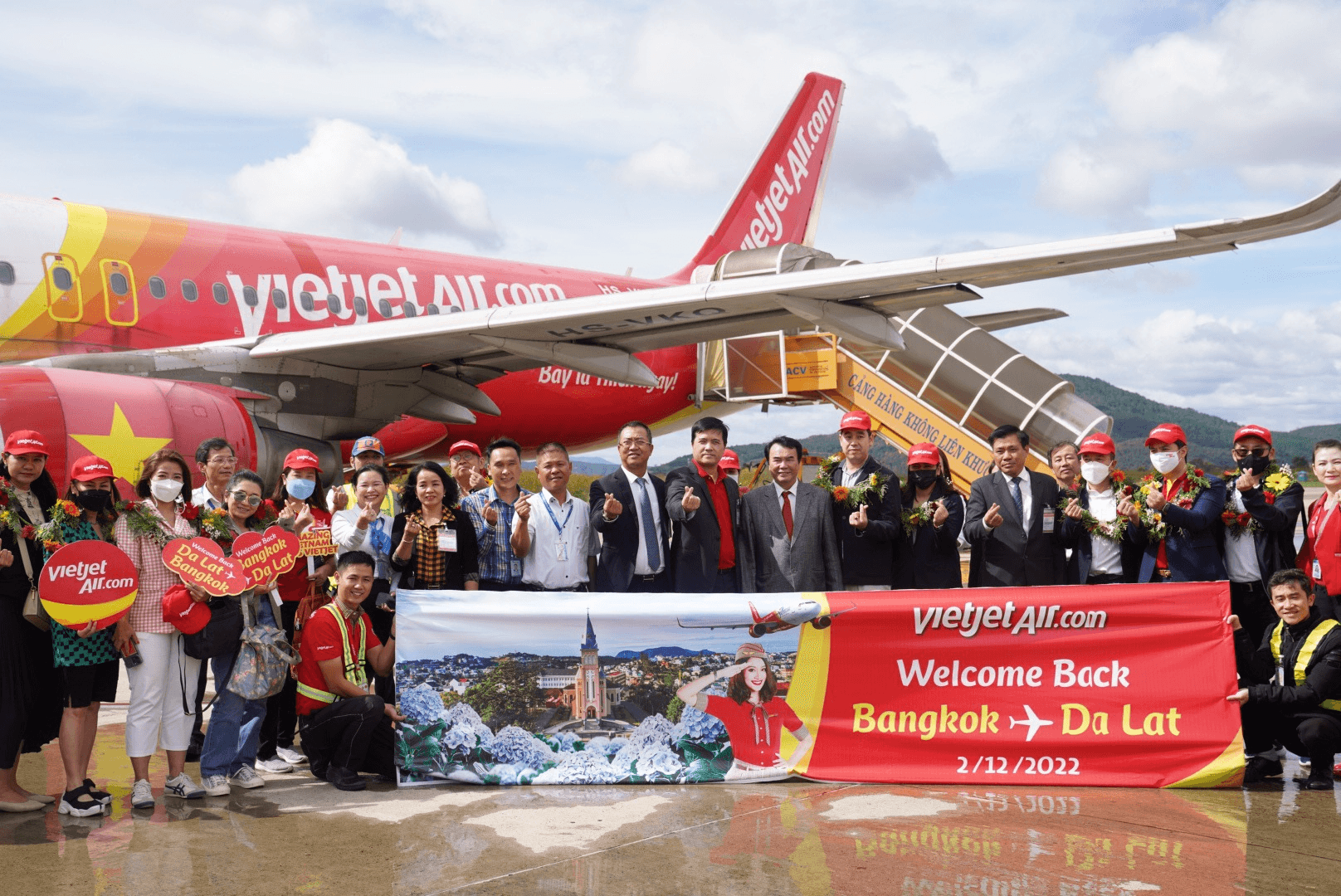Vietjet bay thẳng từ Đà Lạt đến Băng Cốc với giá vé chỉ từ 360.000 đồng