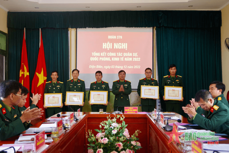 Đoàn Kinh tế - Quốc phòng 379 hoàn thành tốt nhiệm vụ năm 2022