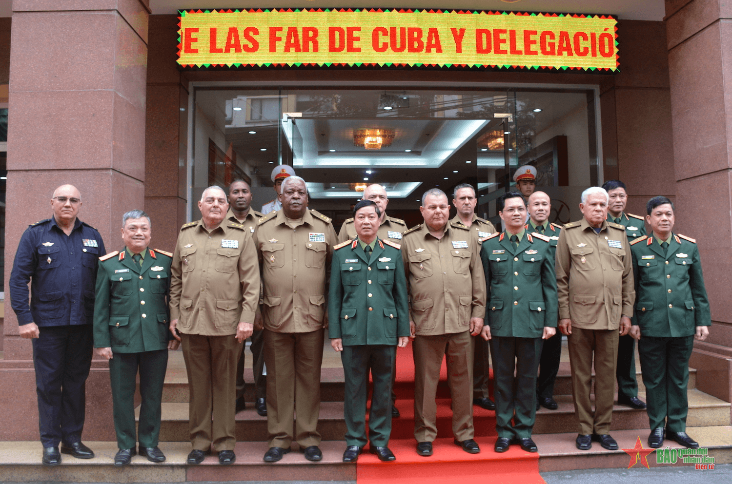 Chủ nhiệm Chính trị các Lực lượng vũ trang Cách mạng Cuba thăm Bộ Tư lệnh 86
