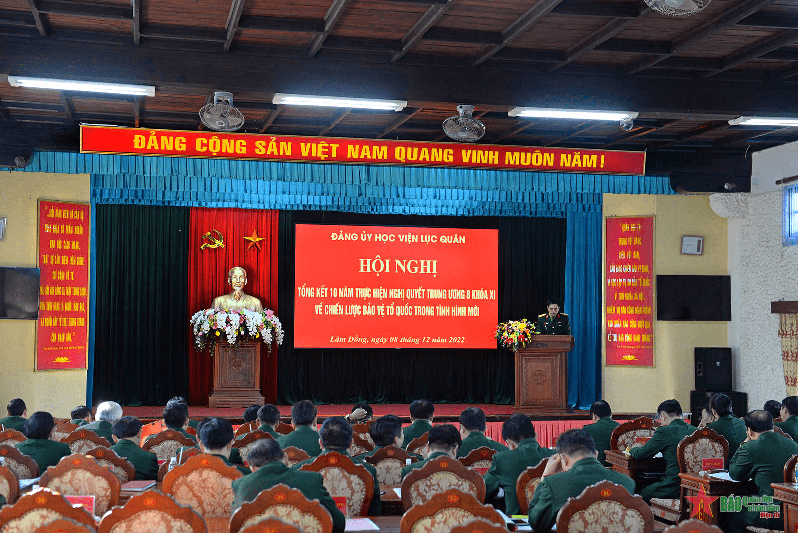 Đảng ủy Học viện Lục quân lãnh đạo hoàn thành tốt nội dung, chỉ tiêu Nghị quyết Trung ương 8 khóa XI