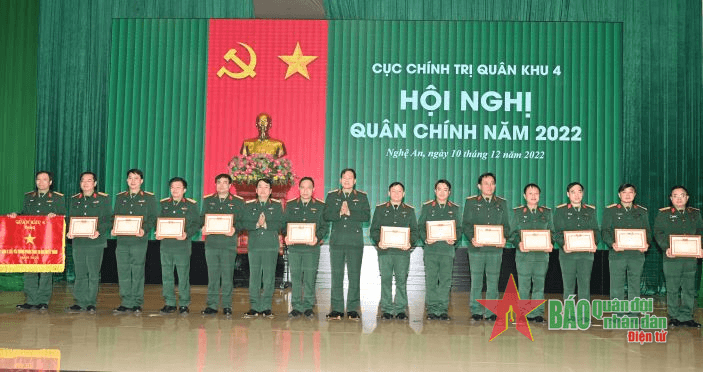 Cục Chính trị, Quân khu 4 tổ chức Hội nghị quân chính năm 2022