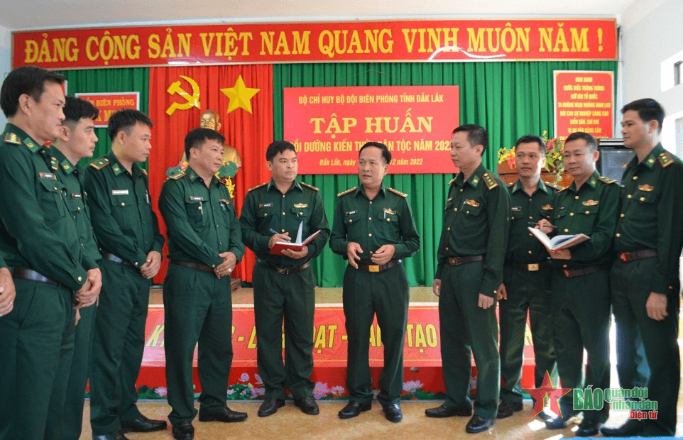 Bộ đội Biên phòng tỉnh Đắk Lắk khai mạc lớp bồi dưỡng kiến thức dân tộc