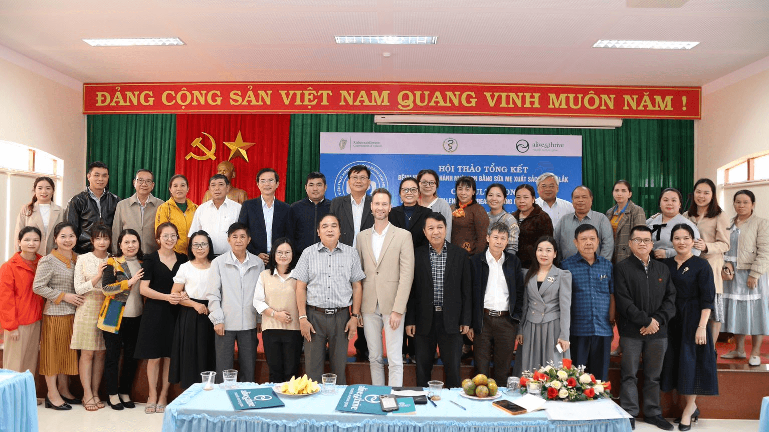 Cơ sở y tế đầu tiên tại Tây Nguyên đạt danh hiệu Bệnh viện thực hành nuôi con bằng sữa mẹ xuất sắc