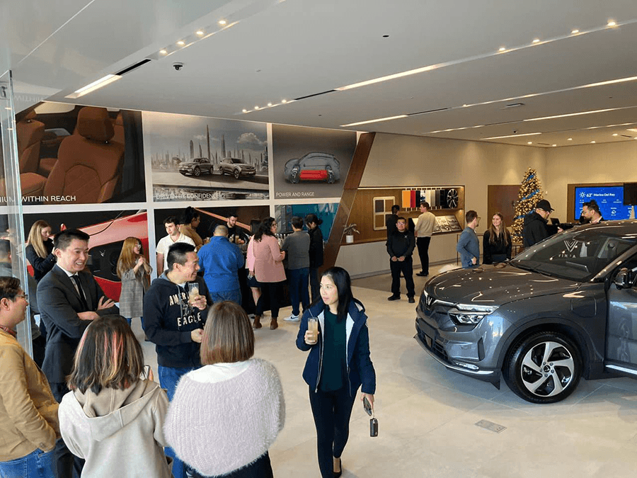 VinFast mở mới 4 cửa hàng tại California