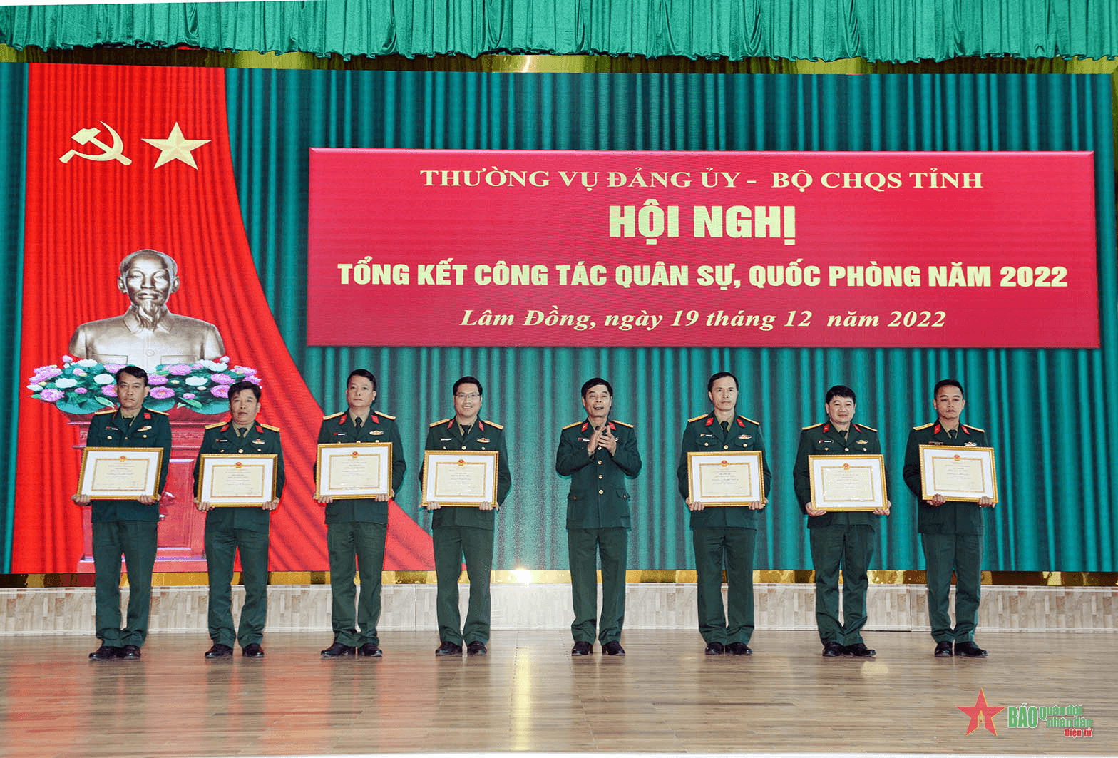 Bộ CHQS tỉnh Lâm Đồng hoàn thành tốt công tác quân sự, quốc phòng năm 2022