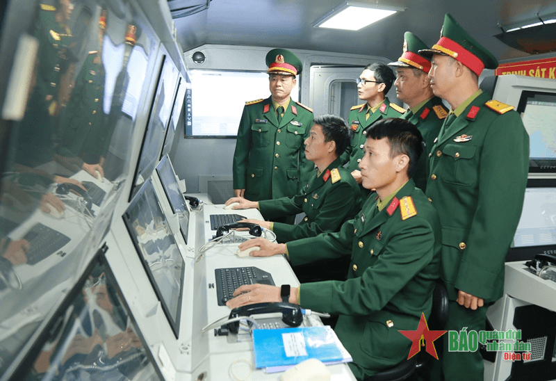 Tập huấn ngành Tác chiến điện tử Quân khu 5 năm 2023