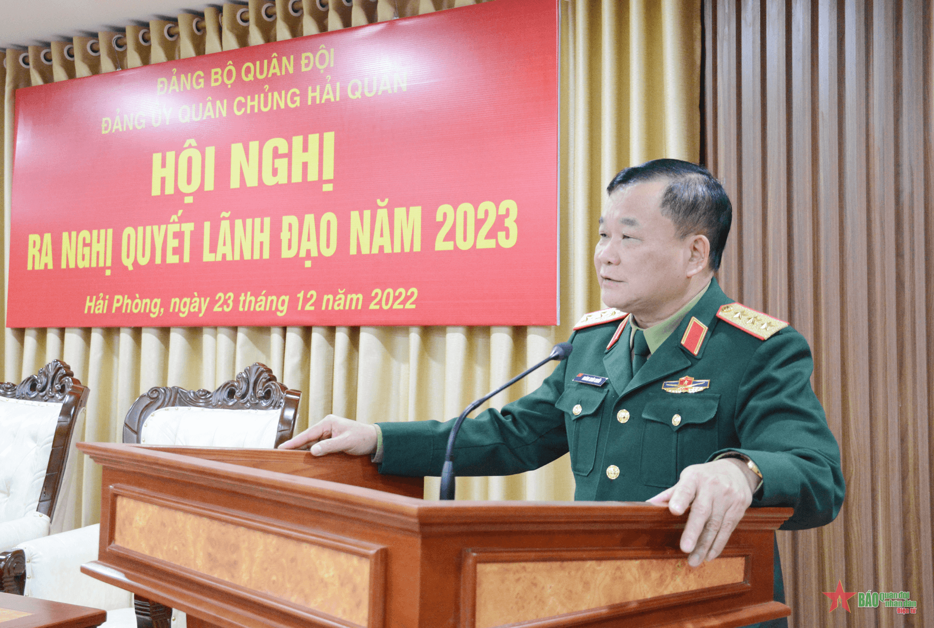 Đảng ủy Quân chủng Hải quân tập trung lãnh đạo quân chủng sẵn sàng chiến đấu cao, giữ vững chủ quyền biển đảo