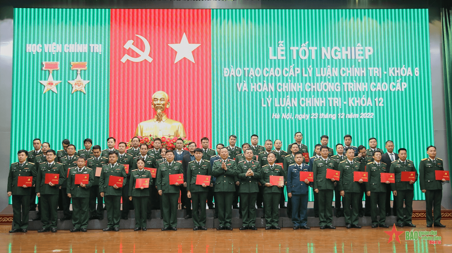 Học viện Chính trị tổ chức Lễ tốt nghiệp đào tạo cao cấp lý luận chính trị khóa 6