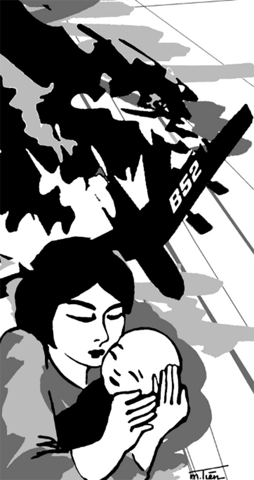 Sự sống dưới "chảo lửa" B-52
