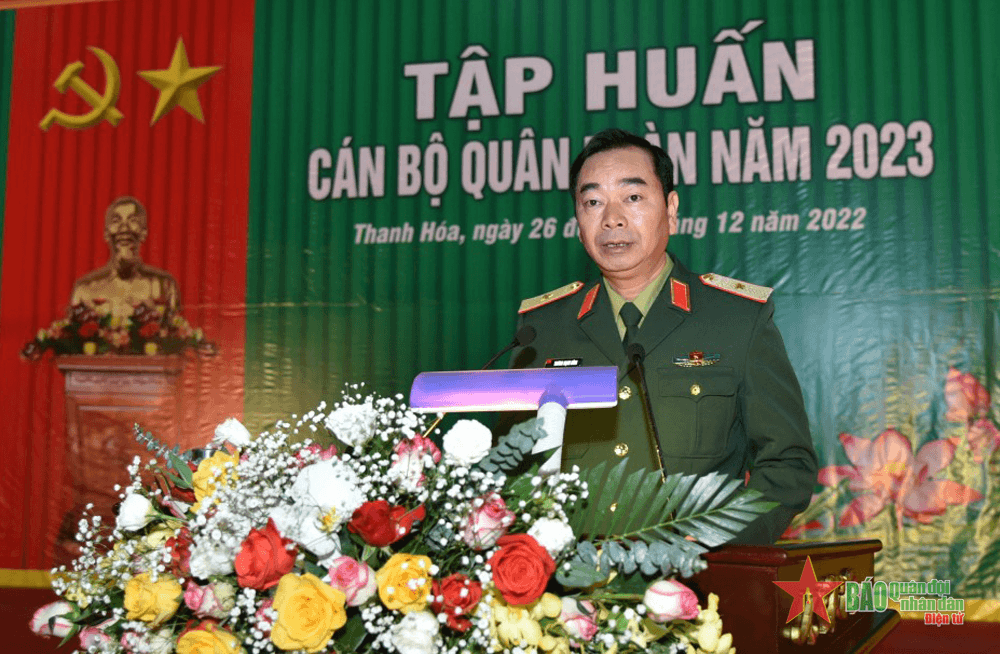 Quân đoàn 1 tập huấn cán bộ năm 2023
