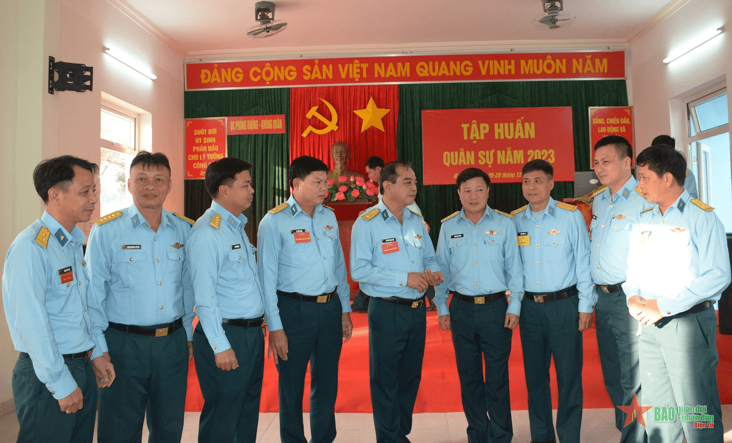 Quân chủng Phòng không - Không quân khai mạc tập huấn quân sự năm 2023