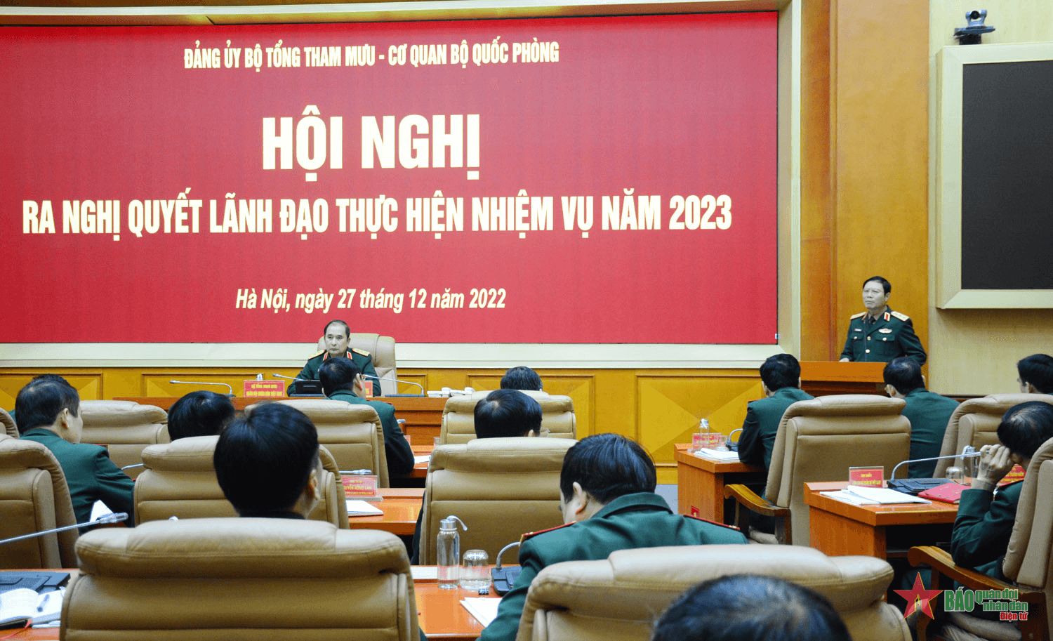 Đảng ủy Bộ Tổng Tham mưu-Cơ quan Bộ Quốc phòng: Dự đoán đúng tình hình, tham mưu kịp thời, chính xác