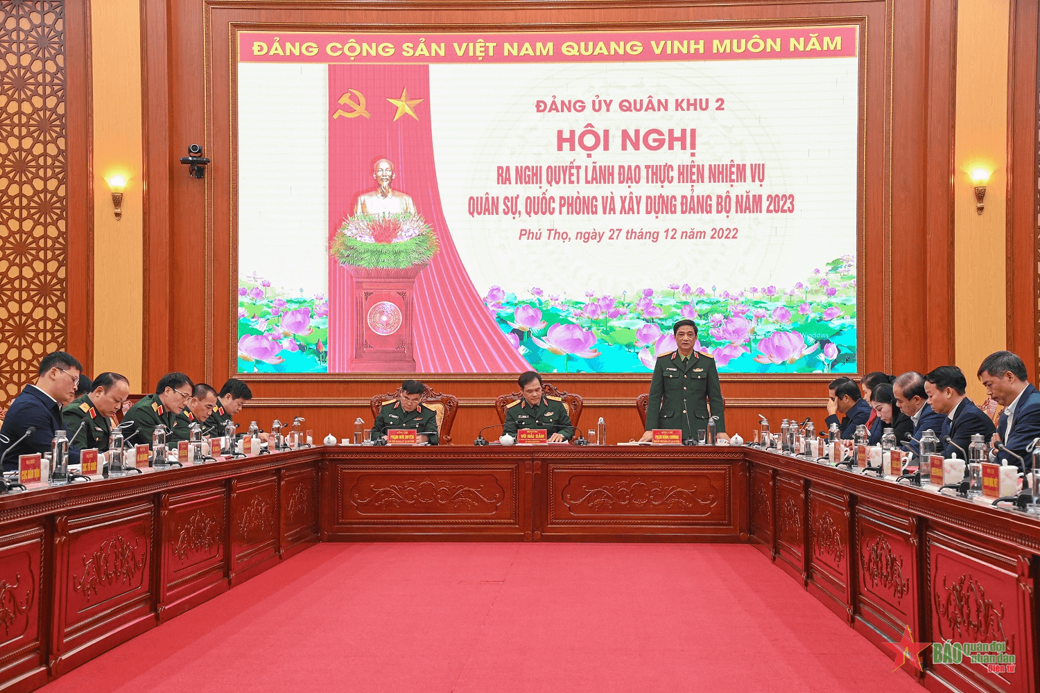 Đảng ủy Quân khu 2 lãnh đạo hoàn thành thắng lợi toàn diện các nhiệm vụ quân sự, quốc phòng