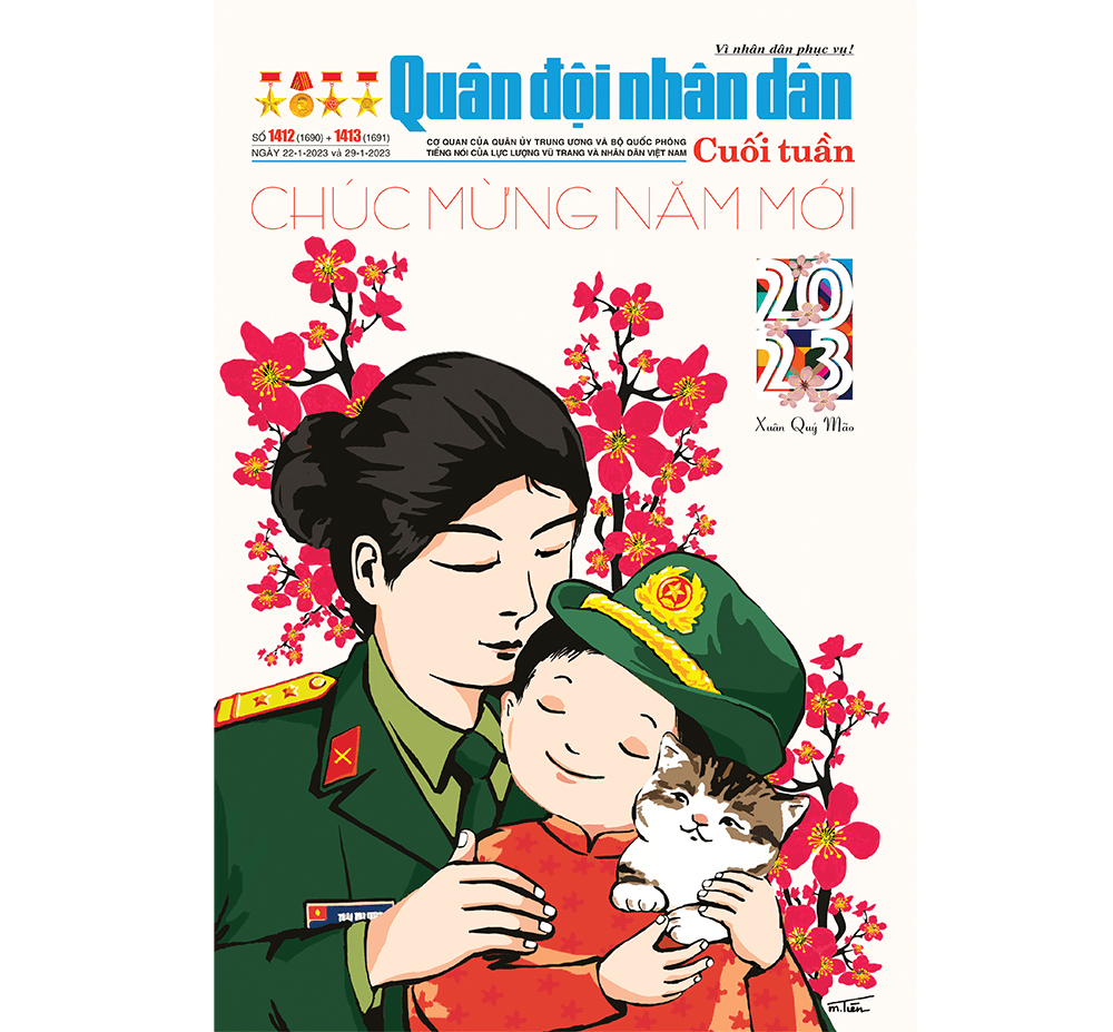 Đón đọc Báo QĐND Cuối tuần Tết Quý Mão 2023