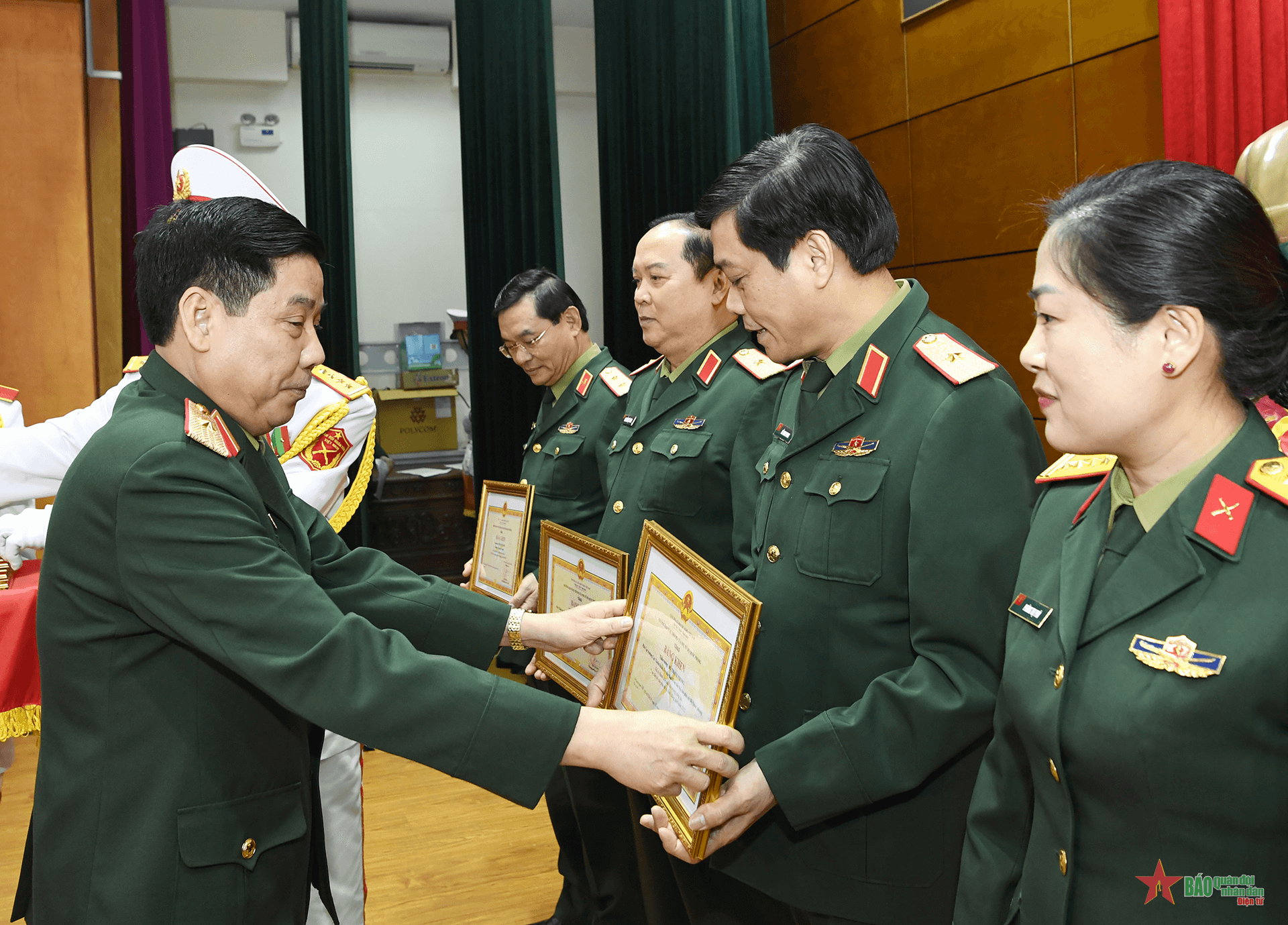 Tổng kết công tác Vì sự tiến bộ của phụ nữ và bình đẳng giới trong Quân đội năm 2022