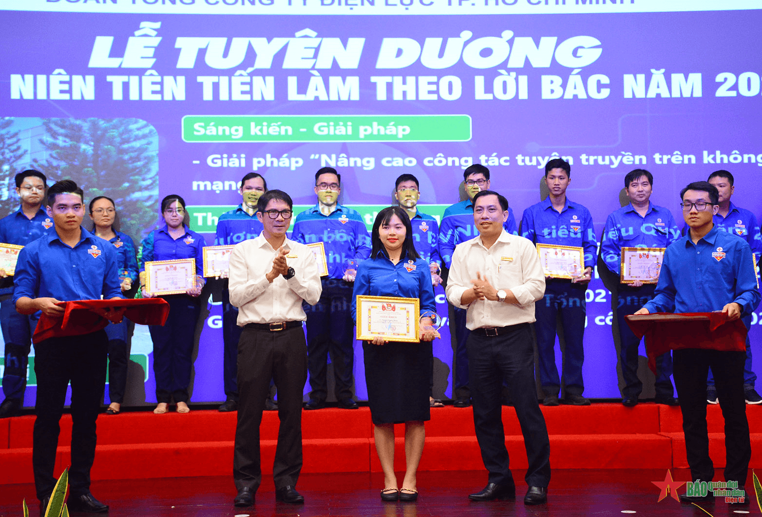 TP Hồ Chí Minh: Tuyên dương thanh niên tiên tiến làm theo lời Bác trong tuổi trẻ ngành điện