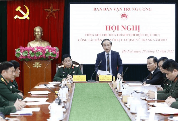 Nâng cao hiệu quả chương trình phối hợp công tác dân vận