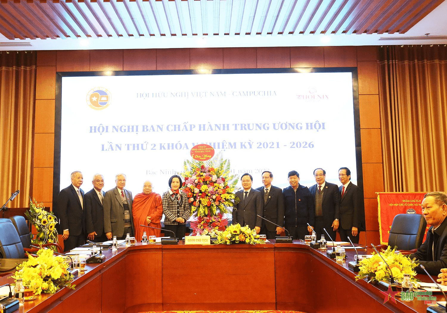 Hội hữu nghị Việt Nam-Campuchia tổng kết công tác năm 2022