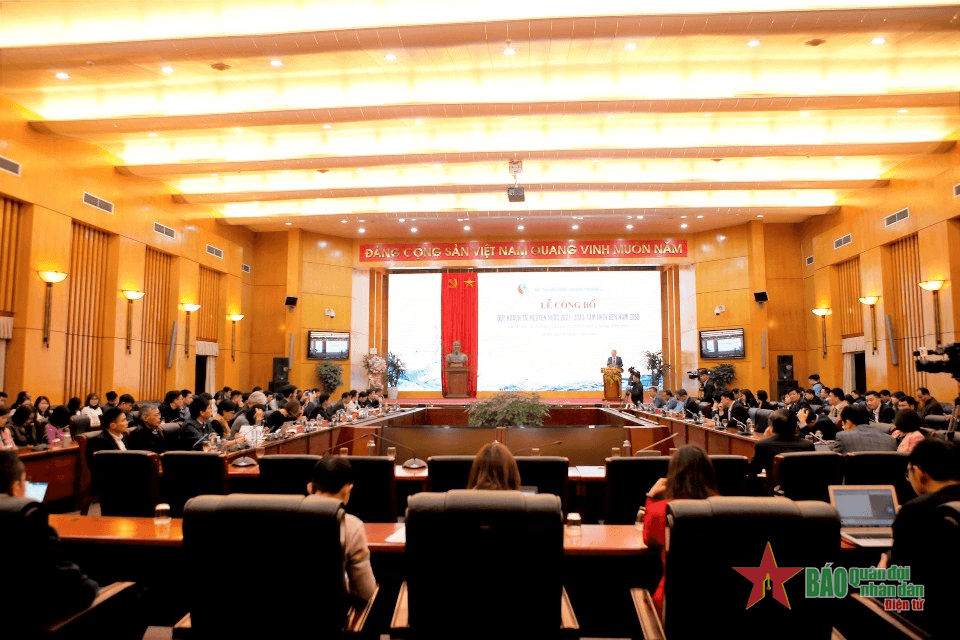 Công bố Quy hoạch tài nguyên nước thời kỳ 2021-2030, tầm nhìn đến năm 2050