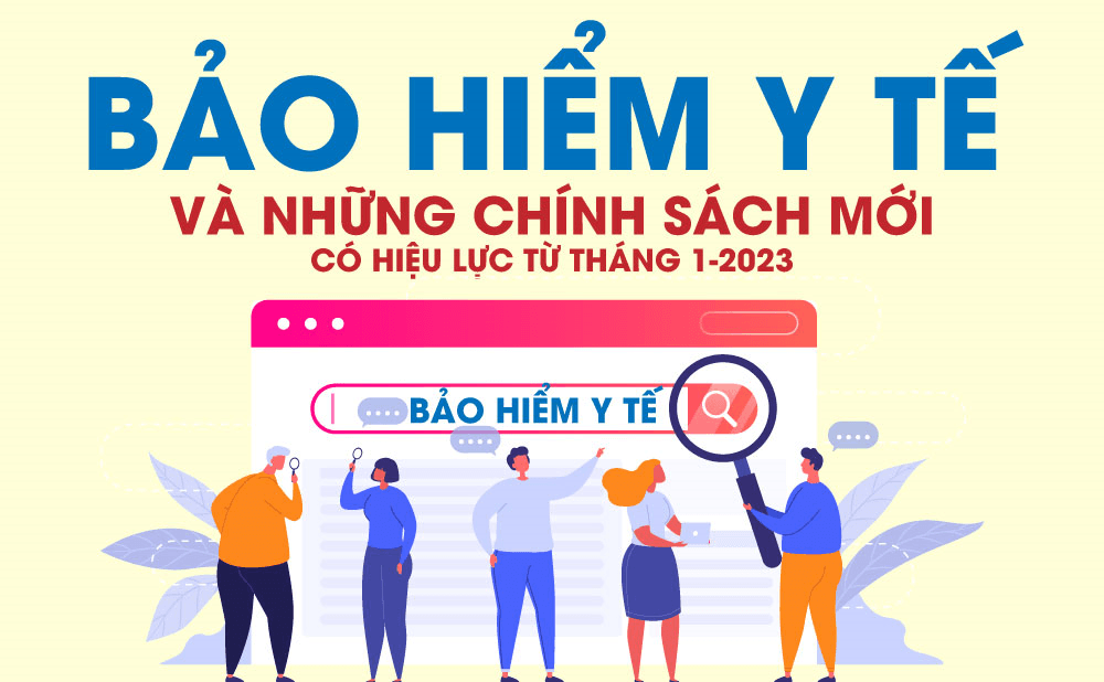Bảo hiểm y tế và những chính sách mới có hiệu lực từ tháng 1-2023