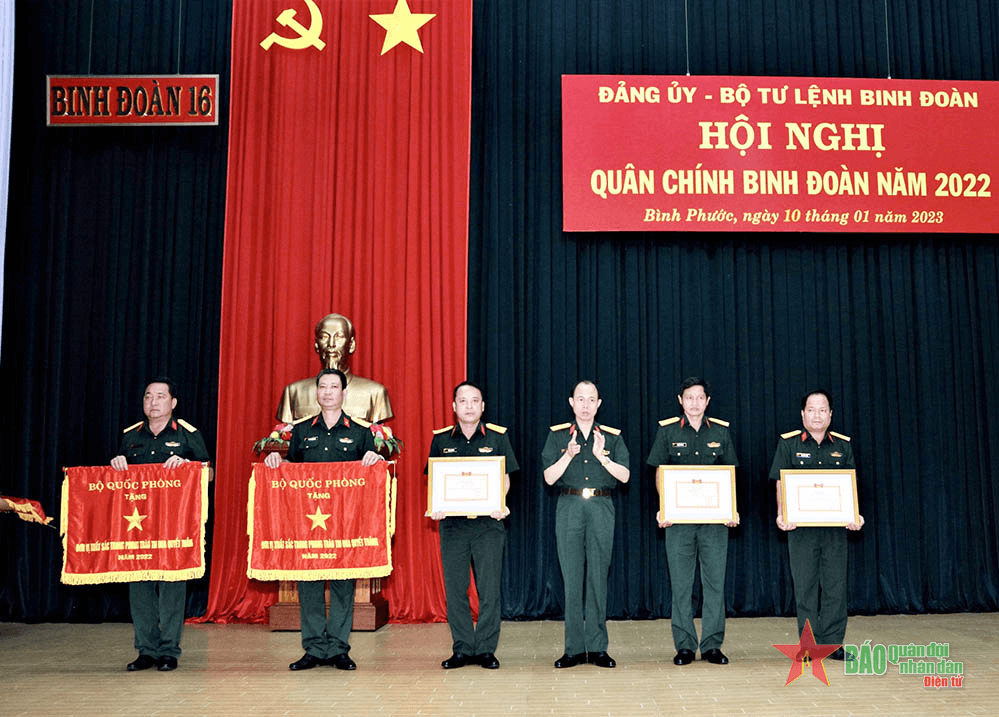 Binh đoàn 16 phấn đấu thực hiện hiệu quả 8 nhiệm vụ trọng tâm năm 2023