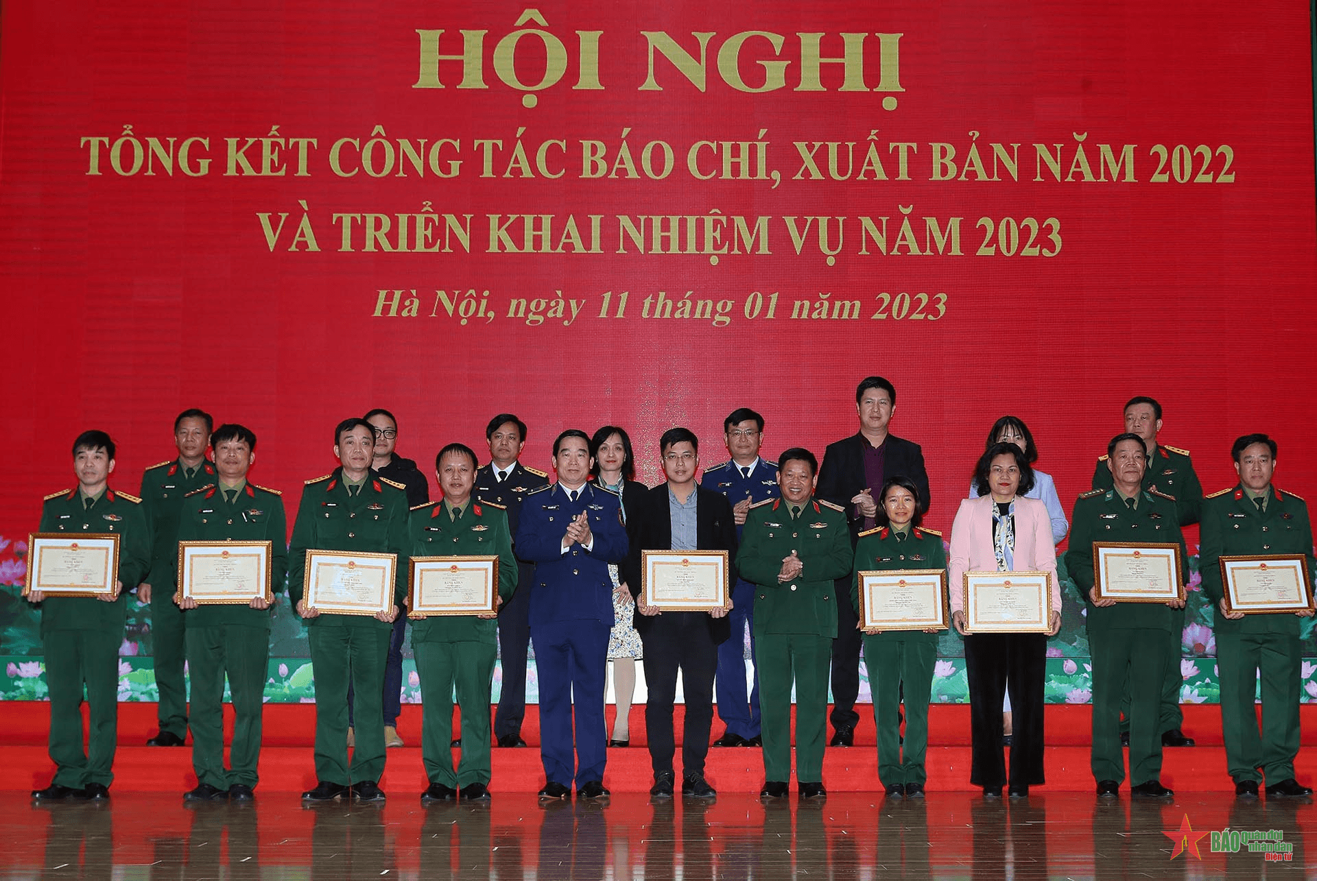 Báo Quân đội nhân dân là một trong những cơ quan tiêu biểu của báo chí quân đội