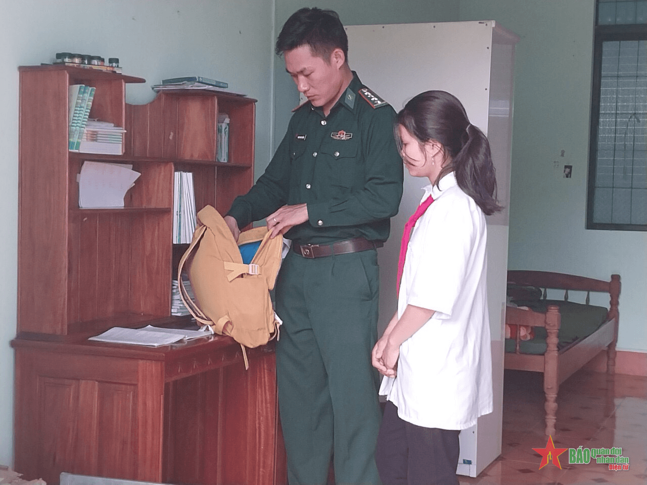 Con nuôi của Đồn Biên phòng Ia O