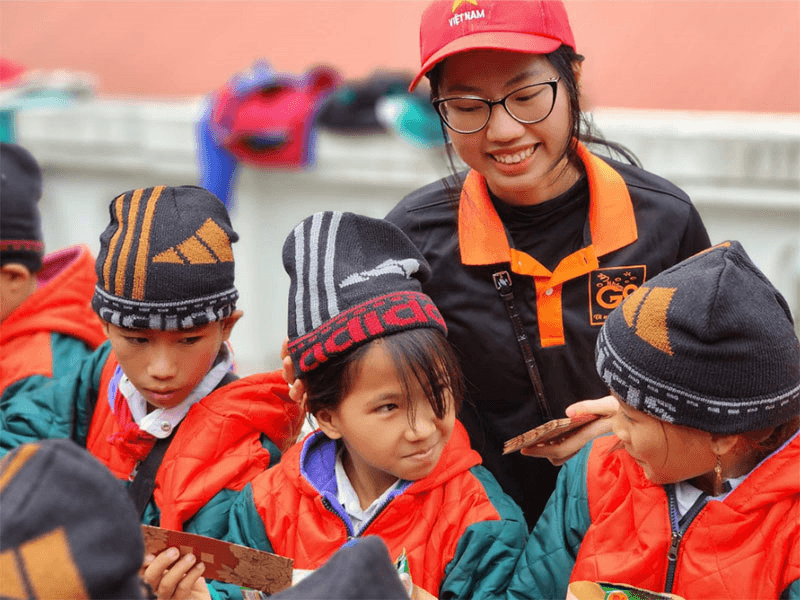 Hơi ấm phương Nam đến với trẻ vùng cao