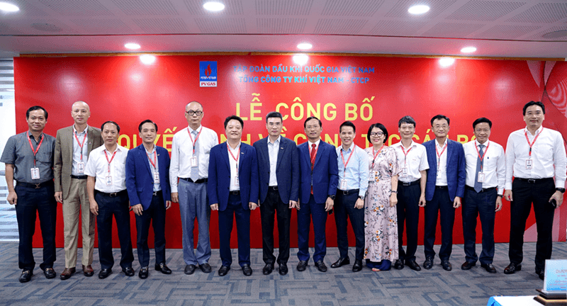 PV GAS công bố quyết định bổ nhiệm cán bộ năm 2023