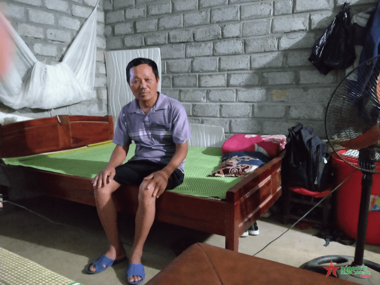 Gia cảnh khó khăn của cựu chiến binh Ngô Văn Thọ