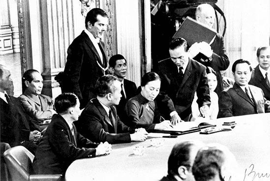 Phương châm "dĩ bất biến ứng vạn biến" trong đàm phán Paris về Việt Nam