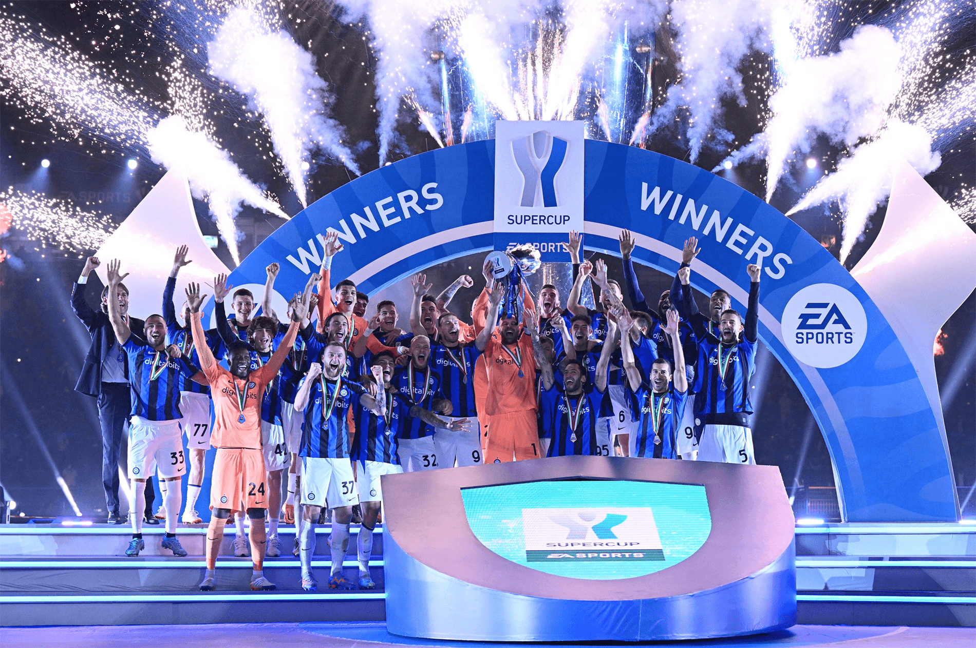 Inter Milan vô địch Siêu cúp Italia 2022-2023