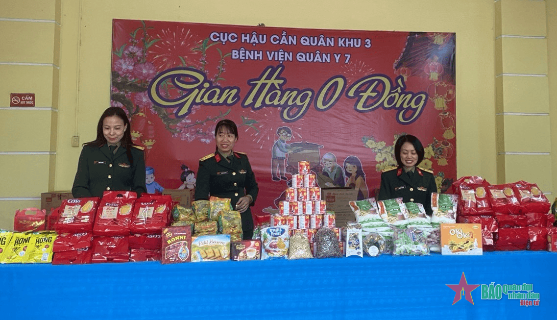 Bệnh viện Quân y 7, hỗ trợ bệnh nhân đang điều trị trong dịp Tết Nguyên đán 2023