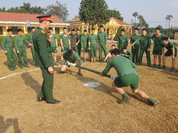 Trò chơi dân gian trong môi trường Quân đội