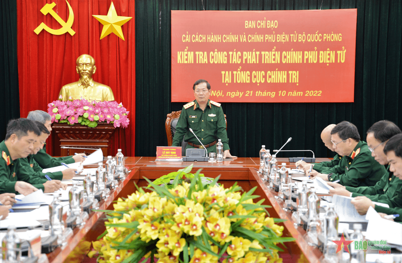 Ban hành Kế hoạch cải cách hành chính năm 2023 của Cơ quan Tổng cục Chính trị Quân đội nhân dân Việt Nam