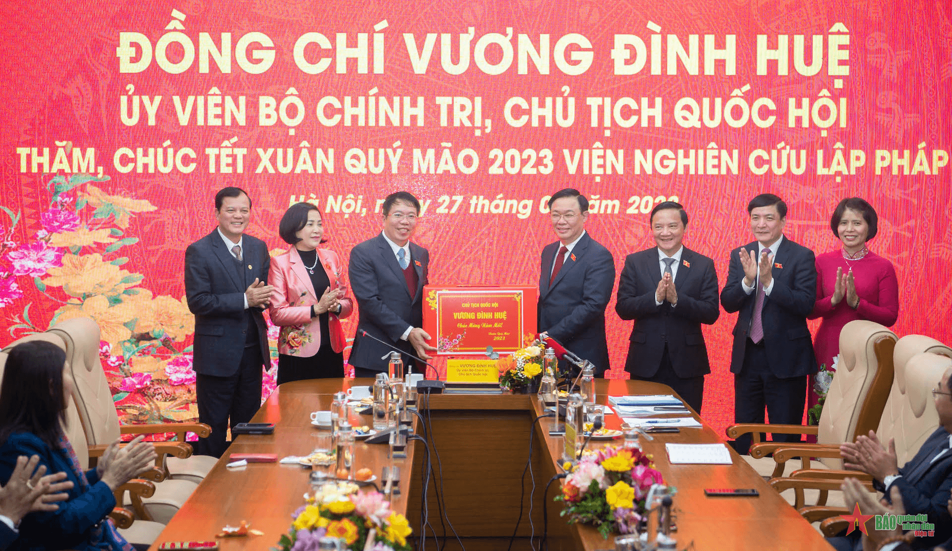 Chủ tịch Quốc hội Vương Đình Huệ: Nghiên cứu khoa học pháp lý phải thực chất, có cơ sở thực tiễn
