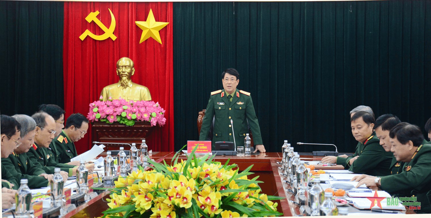 Tổng cục Chính trị Quân đội nhân dân Việt Nam giao ban đầu Xuân Quý Mão năm 2023