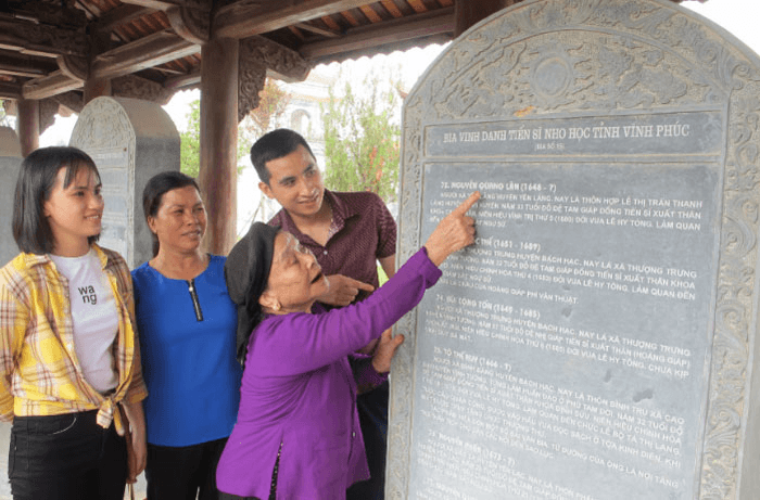 Nơi tôn vinh truyền thống khoa bảng Vĩnh Phúc