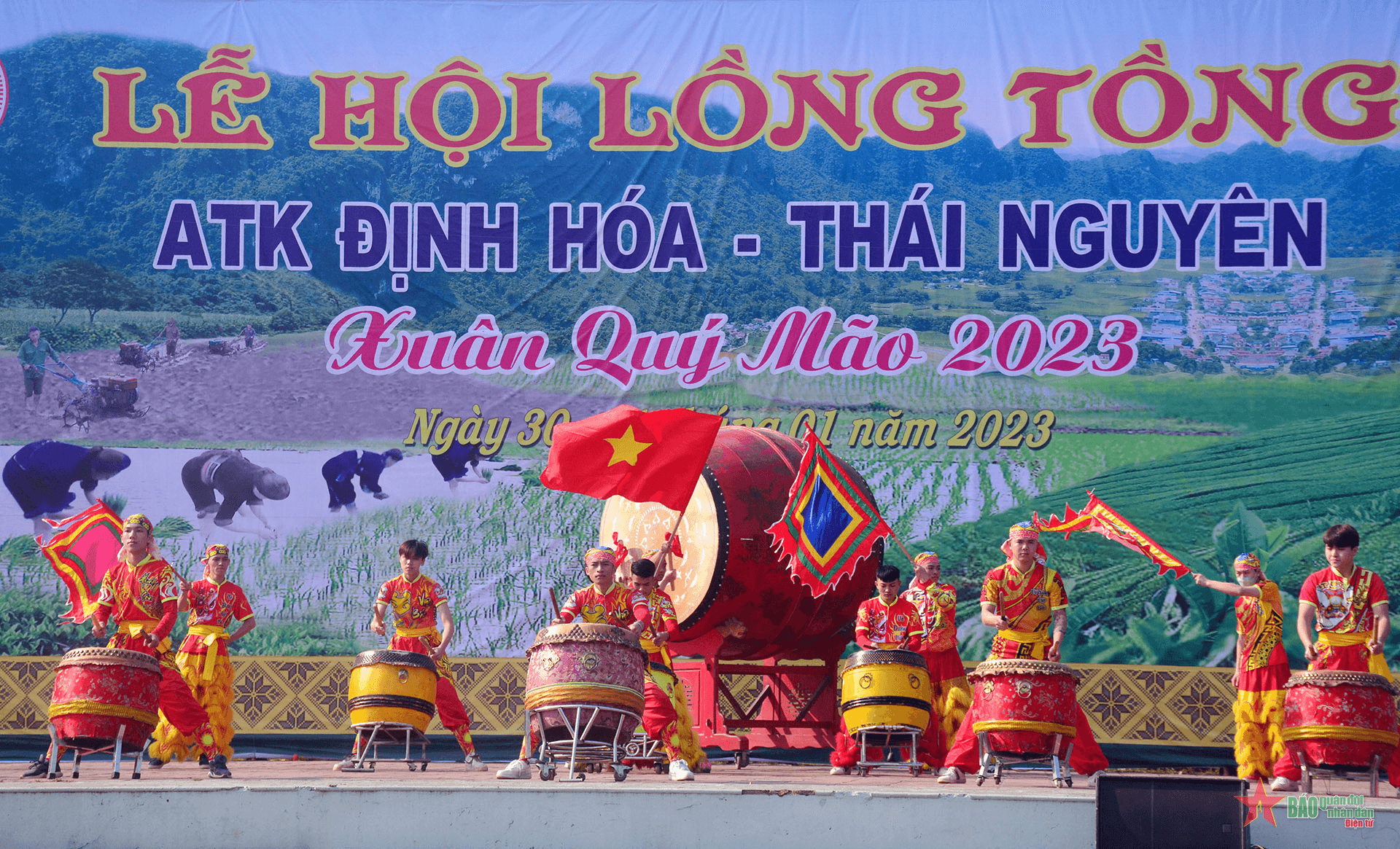 Tưng bừng khai hội Lồng tồng ATK Định Hóa năm 2023