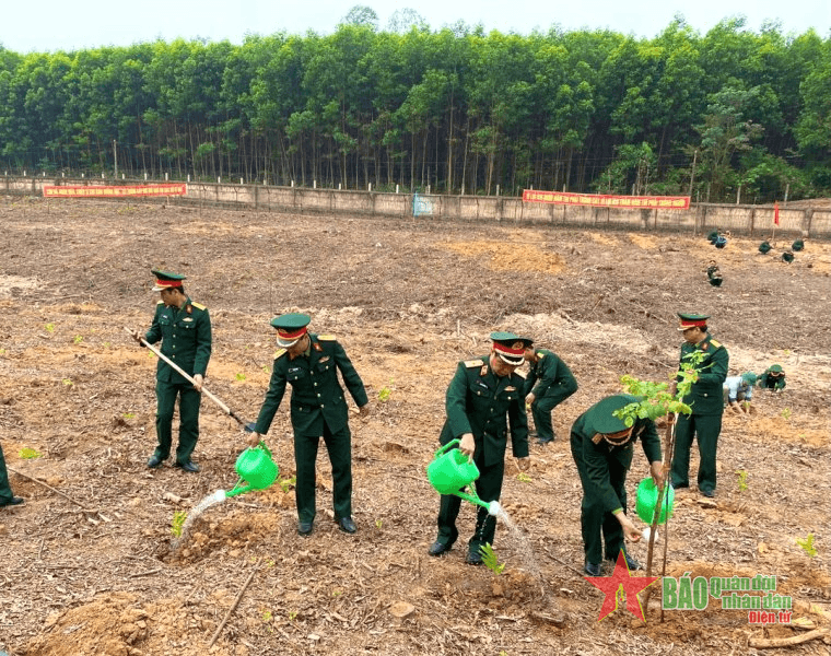 Cục Quân khí, Tổng cục Kỹ thuật phát động "Tết trồng cây" năm 2023