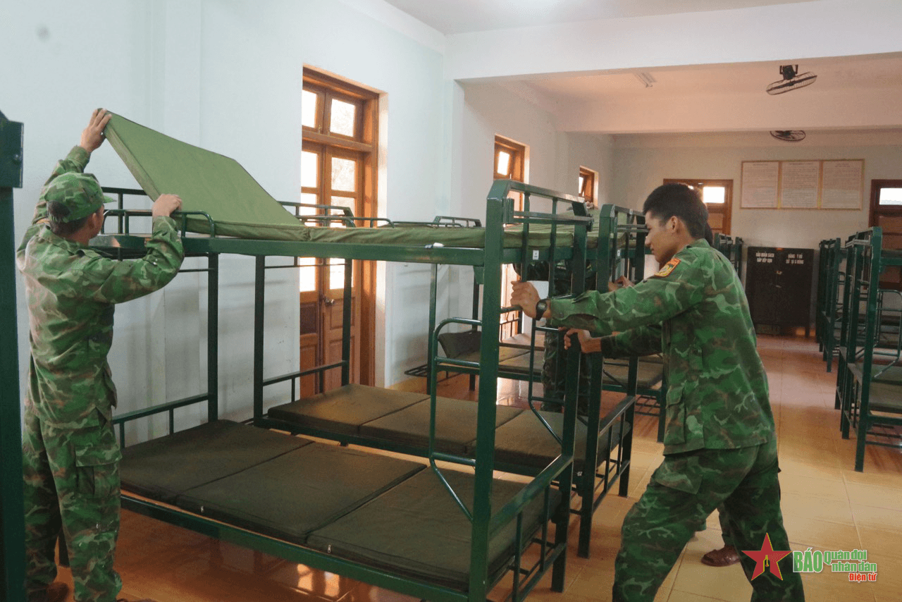 Chuẩn bị chu đáo, tạo ấn tượng tốt cho chiến sĩ mới