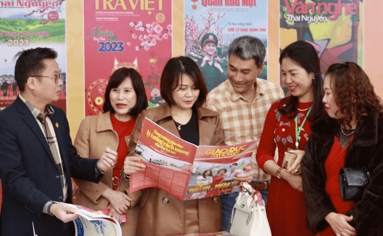 Thái Nguyên khai mạc Hội báo Xuân 2023